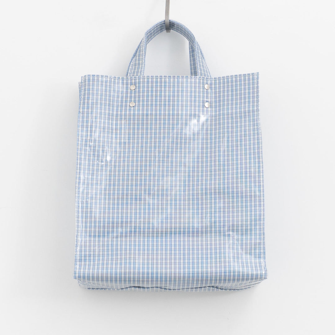 TEMBEA｜PAPER TOTE col.CHECK LT-BLUE