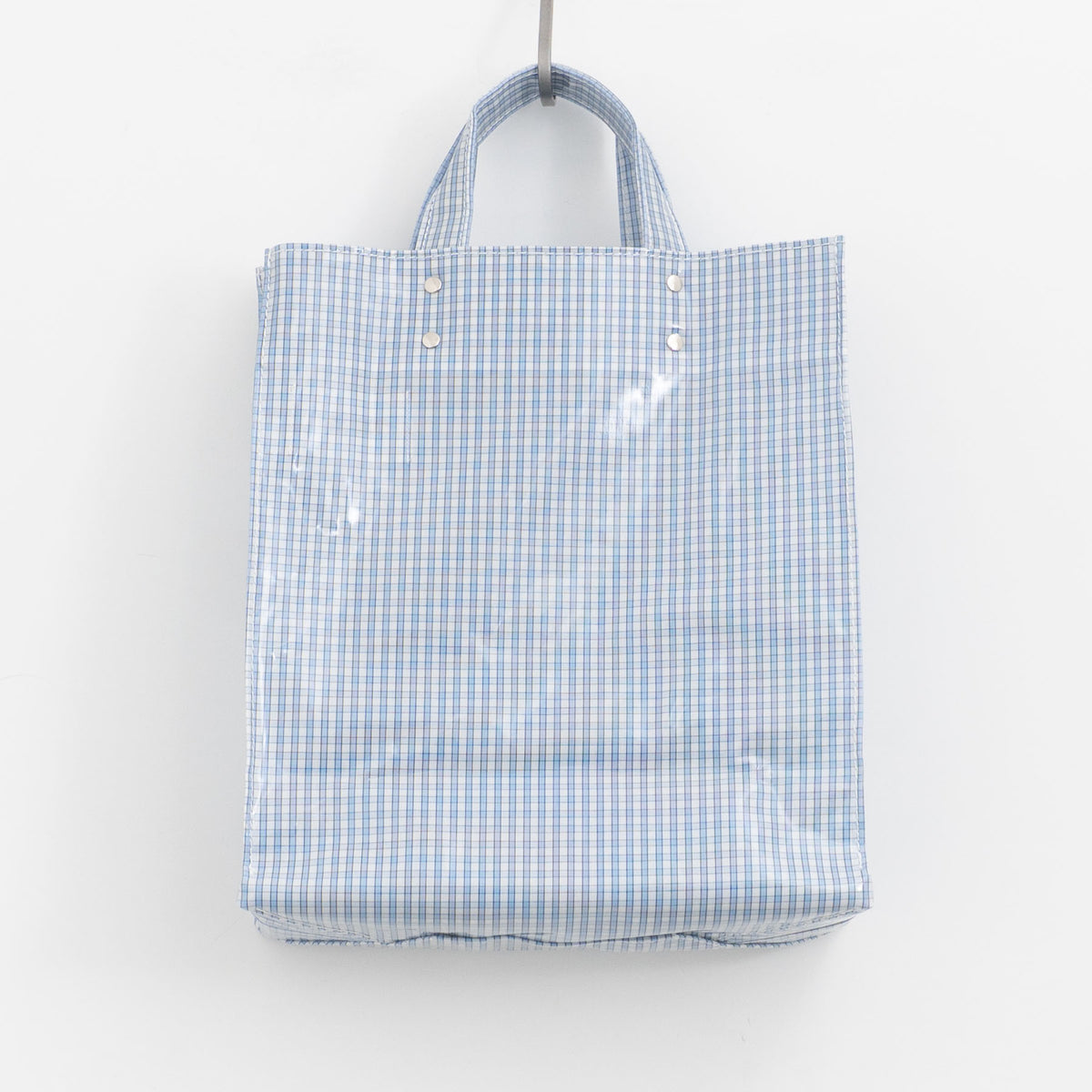 TEMBEA｜PAPER TOTE col.CHECK LT-BLUE