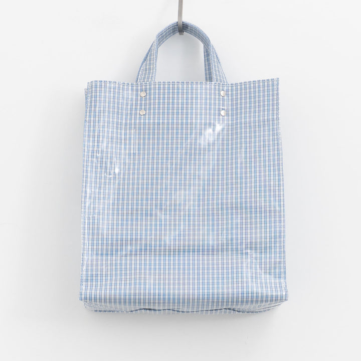 TEMBEA｜PAPER TOTE col.CHECK LT-BLUE