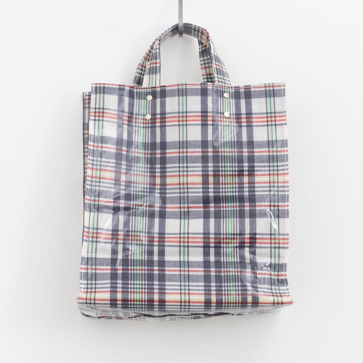 TEMBEA｜PAPER TOTE col.CHECK NAVY