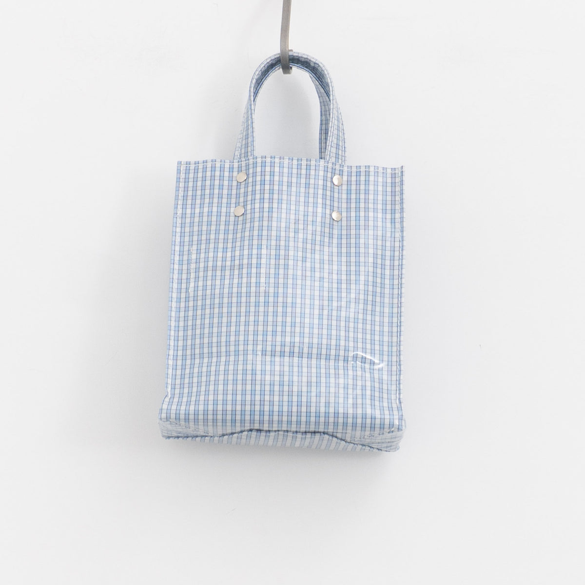 TEMBEA｜PAPER TOTE col.CHECK LT-BLUE