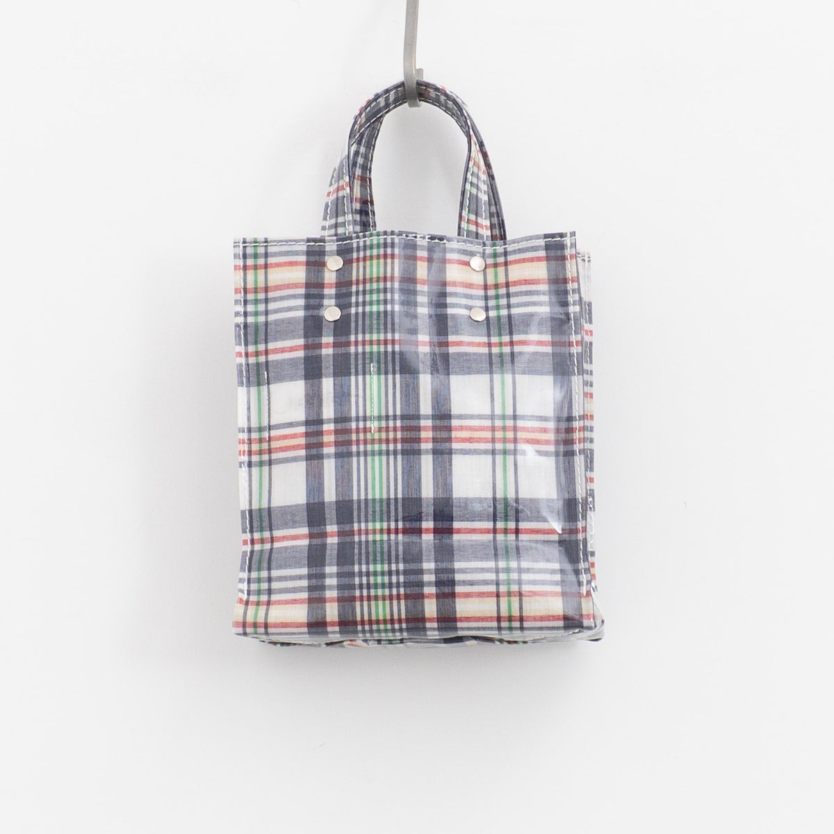 TEMBEA｜PAPER TOTE col.CHECK NAVY