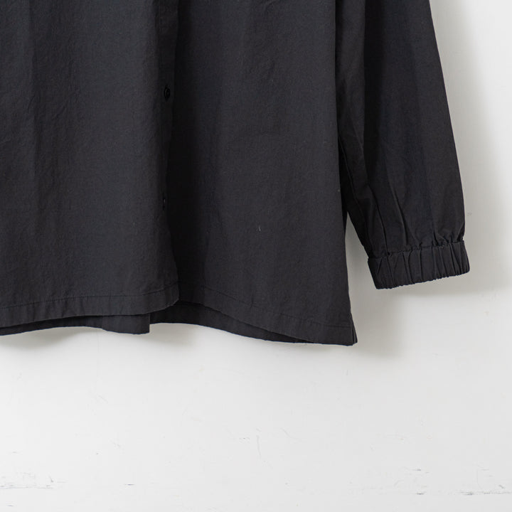 evam eva/　cotton no collar shirt E251T050