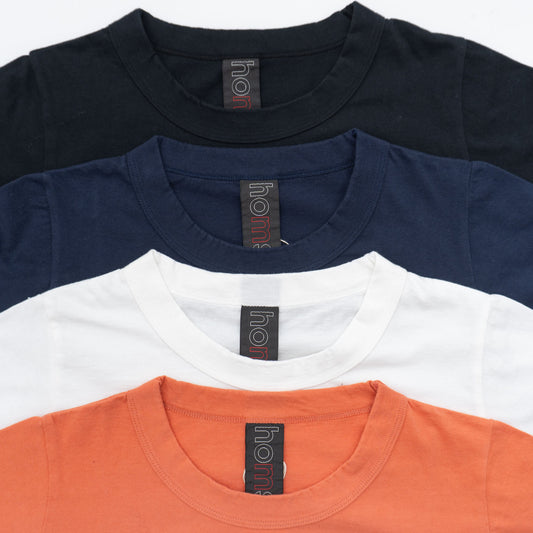 homspun｜天竺7分袖Tシャツ 6450 Y