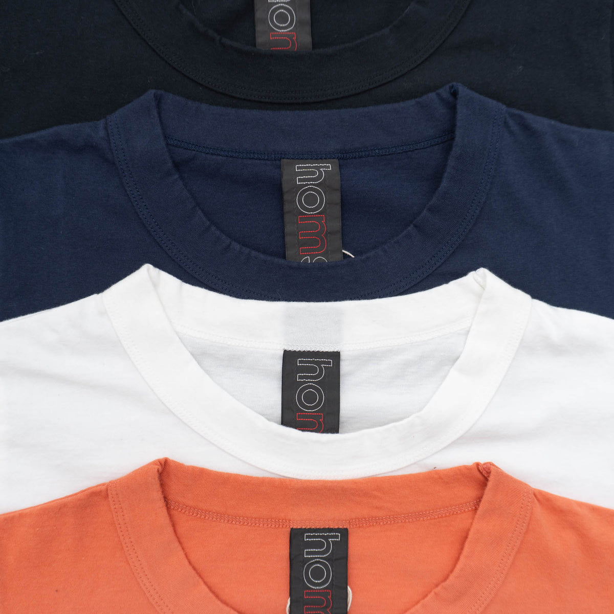 homspun｜天竺7分袖Tシャツ 6450 Y
