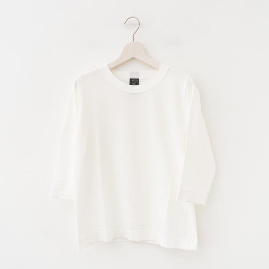 homspun｜天竺7分袖Tシャツ 6450 Y（1 サラシ）