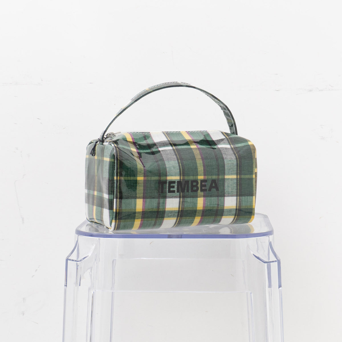 TEMBEA｜BRICK BAG col.CHECK GREEN