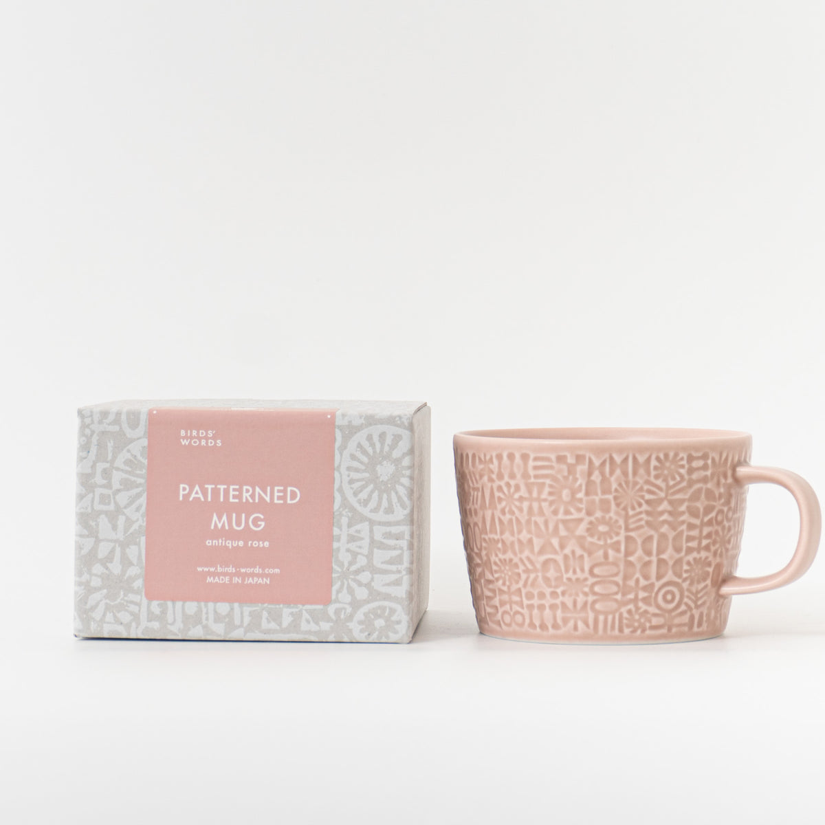 BIRDS’WORDS｜PATTERNED MUG