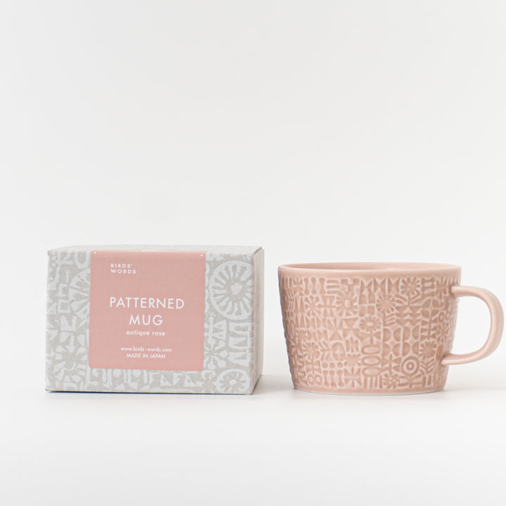 BIRDS’WORDS/　PATTERNED MUG