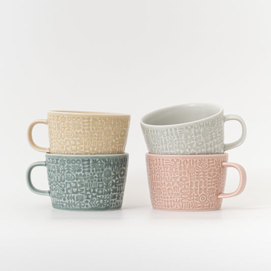 BIRDS’WORDS｜PATTERNED MUG
