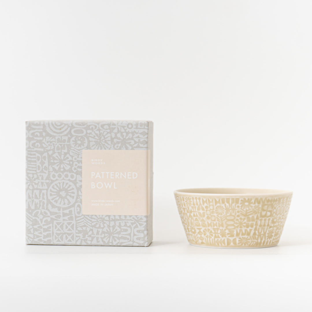 BIRDS’WORDS/　PATTERNED BOWL