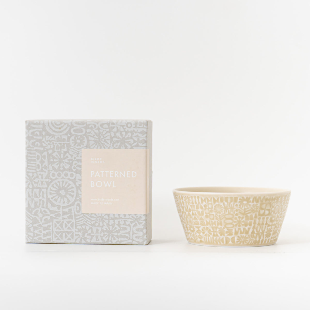 BIRDS’WORDS｜PATTERNED BOWL