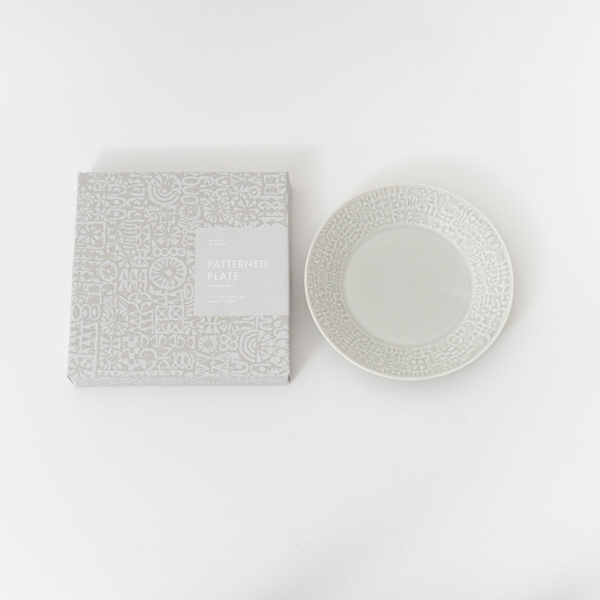 BIRDS’WORDS｜PATTERNED PLATE