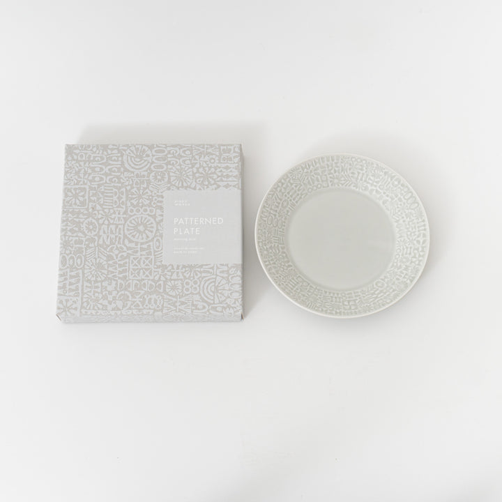 BIRDS’WORDS/　PATTERNED PLATE