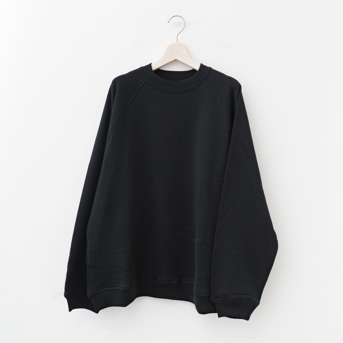 KAPTAIN SUNSHINE｜MEN　Suvin Sweat Crewneck Pullover（INK BLACK）