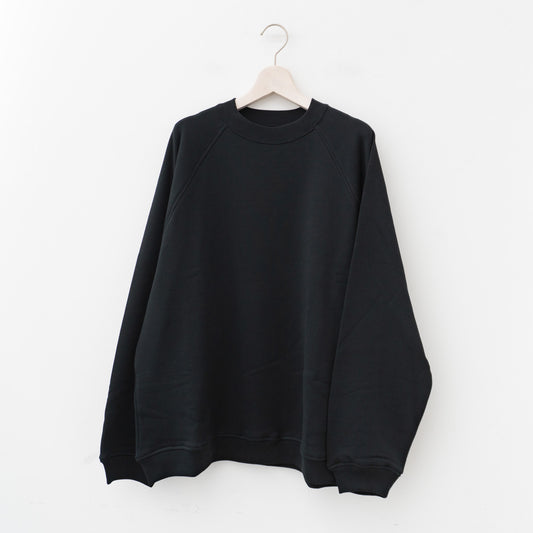 KAPTAIN SUNSHINE｜MEN　Suvin Sweat Crewneck Pullover（INK BLACK）