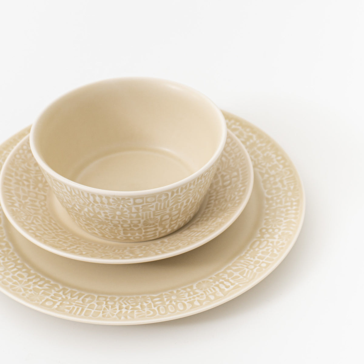 BIRDS’WORDS｜PATTERNED PLATE 21