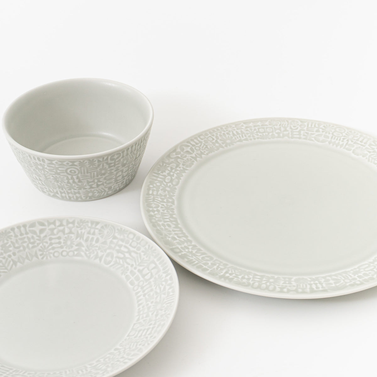 BIRDS’WORDS｜PATTERNED PLATE 21