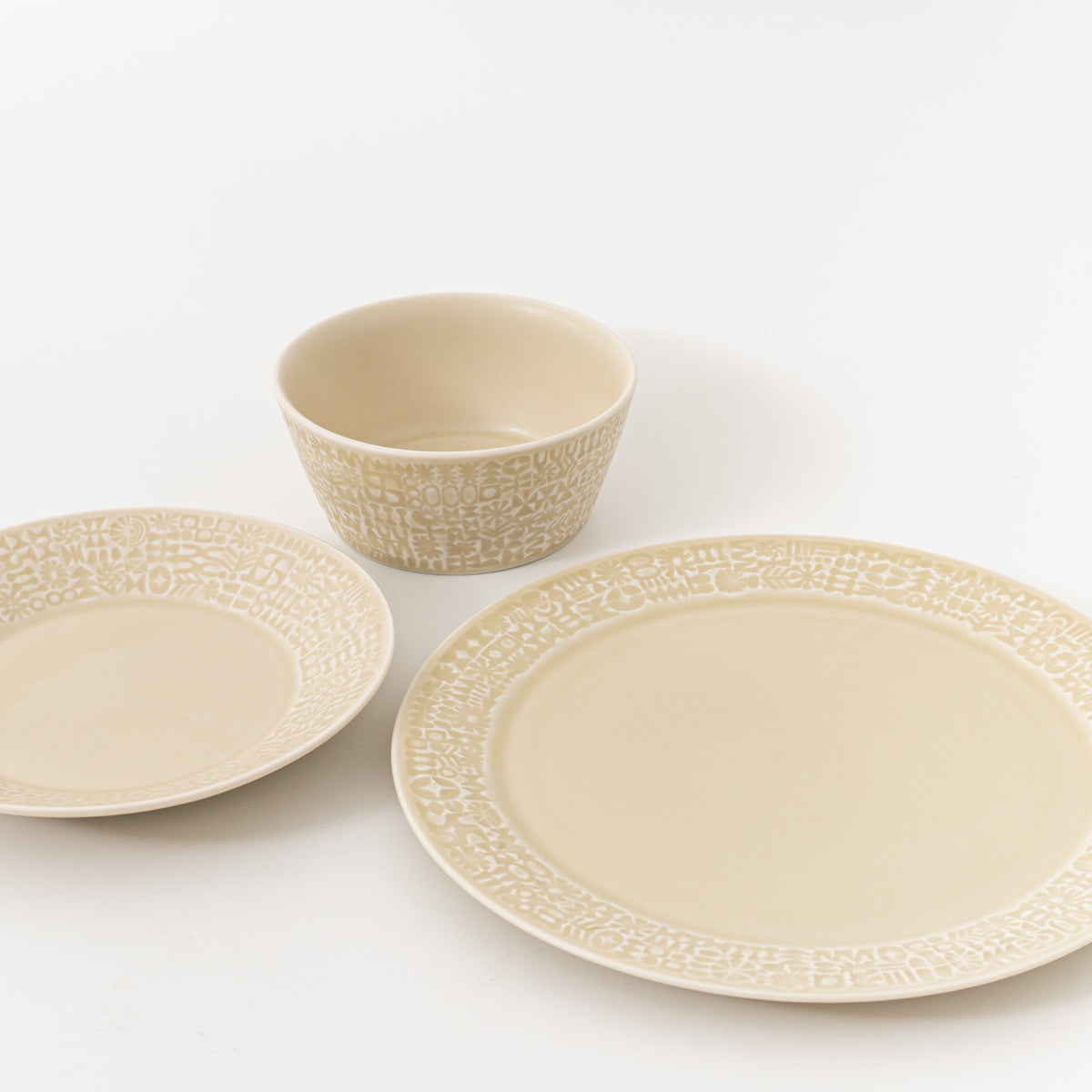 BIRDS’WORDS｜PATTERNED PLATE 21