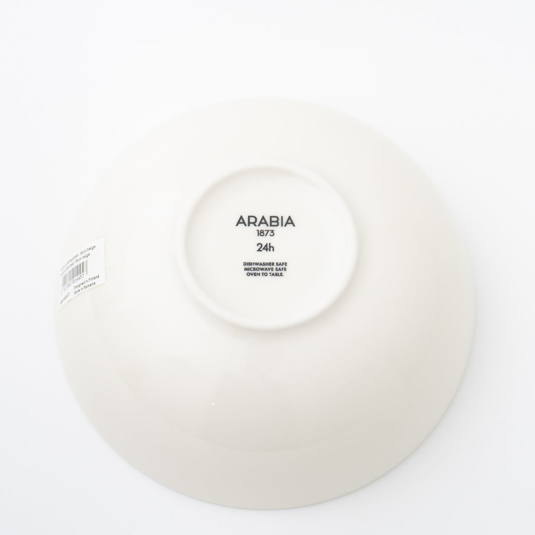 ARABIA/　TUOKIO（トゥオキオ）Bowl 18cm COL.BEIGE