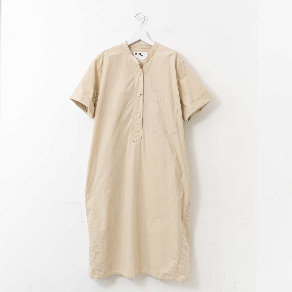 MHL.｜WOMEN　COTTON CORD SHIRTING 5955157500-suomi（032.ecru）