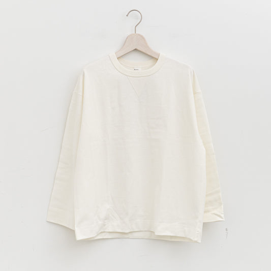 ASEEDONCLÖUD｜HW LONG SLEEVE T-SHIRT 261813-D（off white）