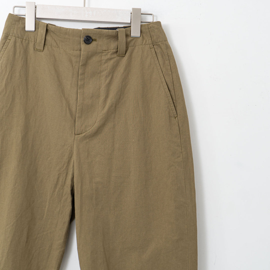MARGARET HOWELL /WOMEN　PLAIN WEAVE COTTON LINEN TROUSERS 5785143007-suomi