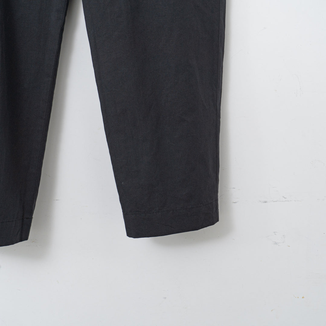 MARGARET HOWELL /WOMEN　PLAIN WEAVE COTTON LINEN TROUSERS 5785143007-suomi