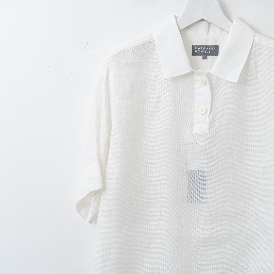 MARGARET HOWELL /WOMEN　LINEN AIRTEX SHIRT　5785152006-suomi