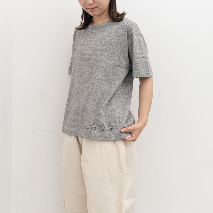 ASEEDONCLÖUD｜HW T-shirt with print 261811-D