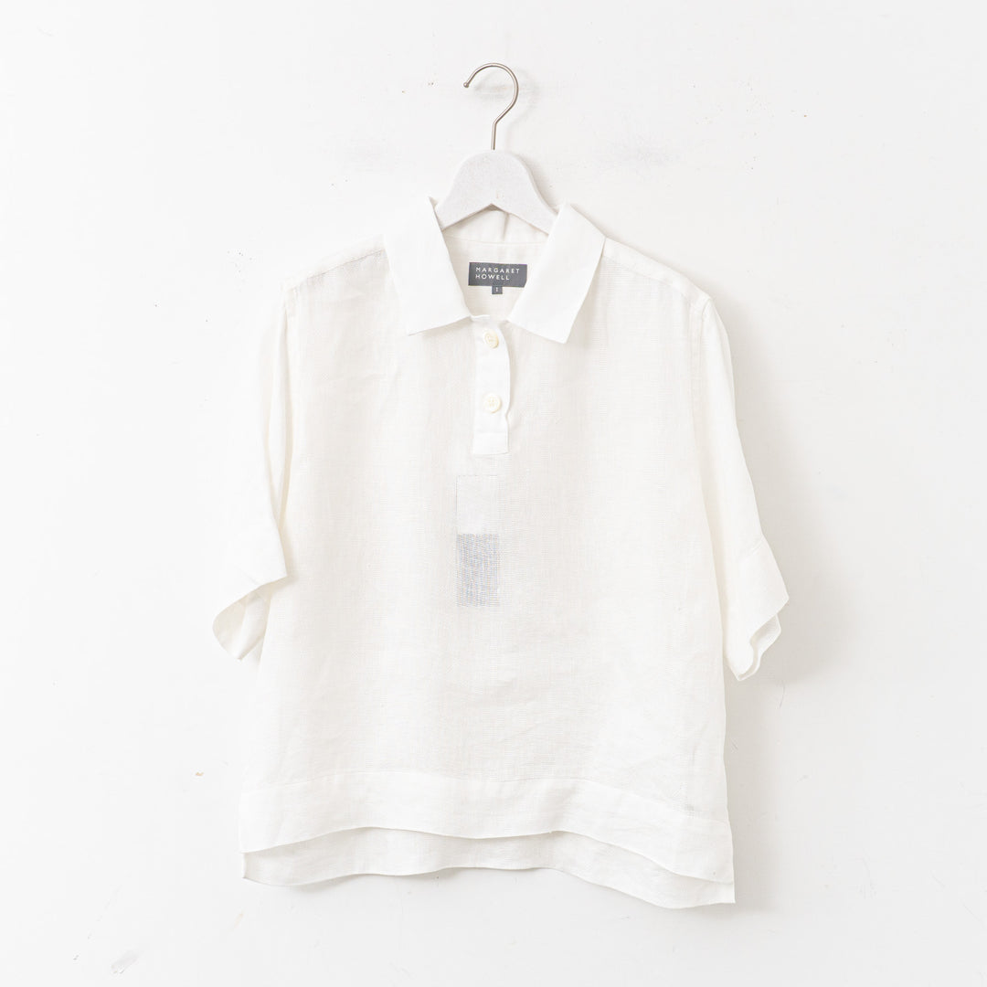 MARGARET HOWELL /WOMEN　LINEN AIRTEX SHIRT　5785152006-suomi