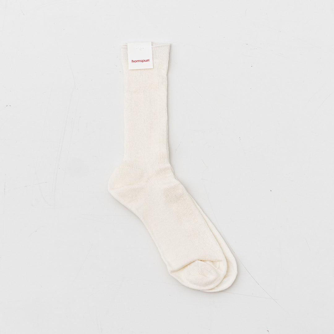 homspun｜WOMEN リネンソックス 251-8179-D
