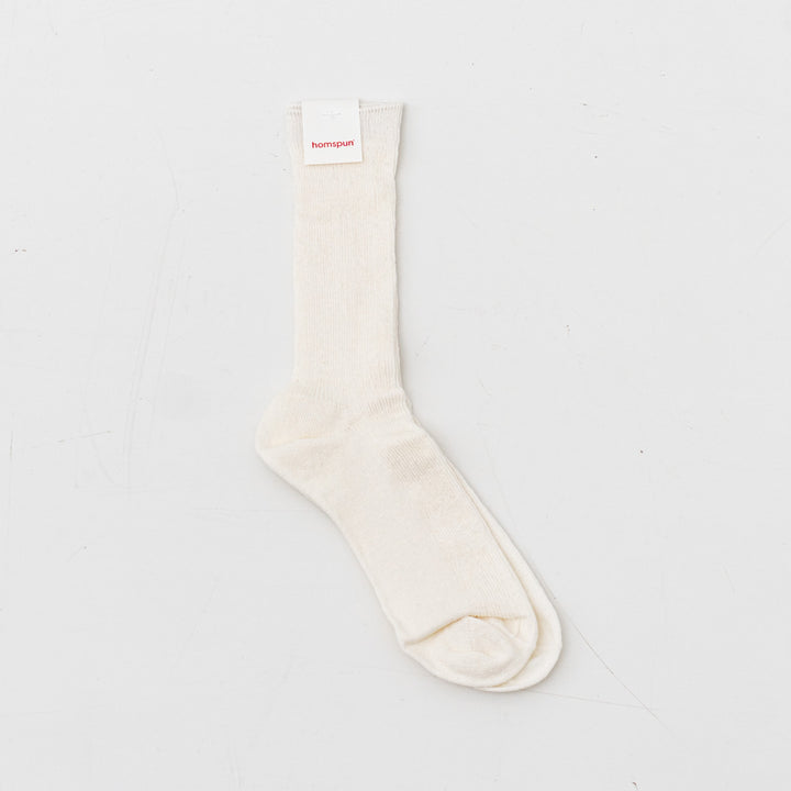 homspun｜WOMEN リネンソックス 251-8179-D