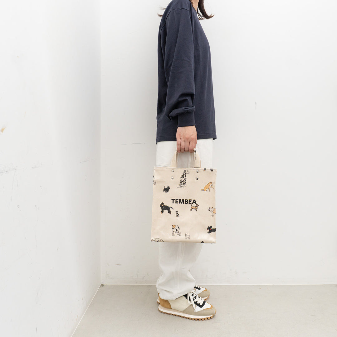 TEMBEA｜PAPER TOTE SMALL col.DOG-1