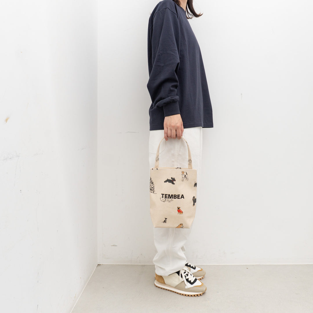 TEMBEA｜BAGUETTE TOTE MINI CLEAR col.DOG-1