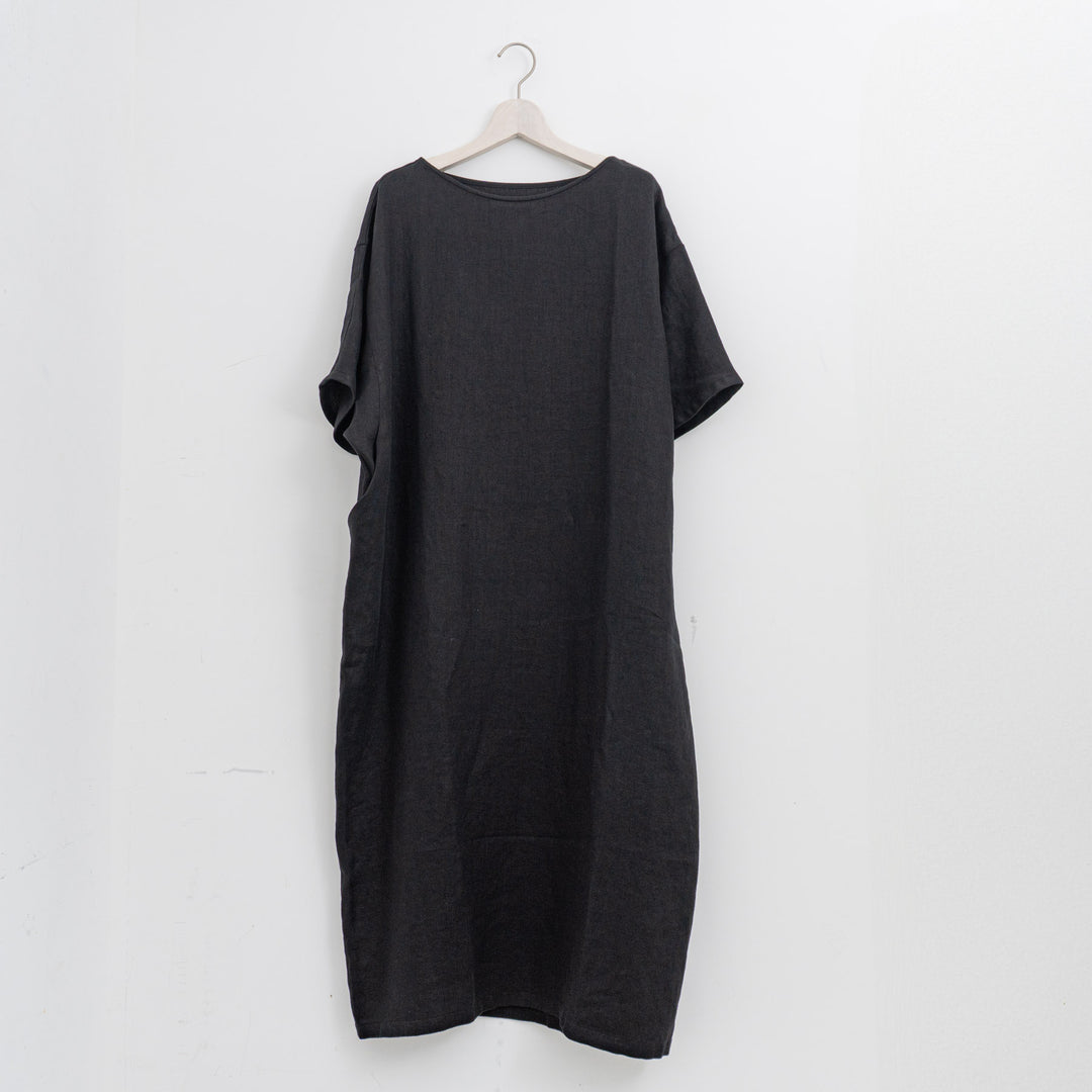 evam eva/　linen dolman one-piece E251T229