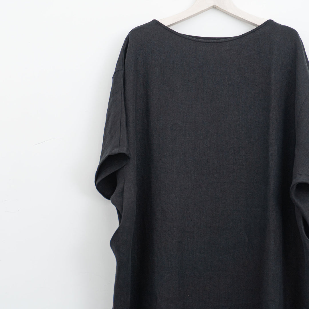 evam eva/　linen dolman one-piece E251T229
