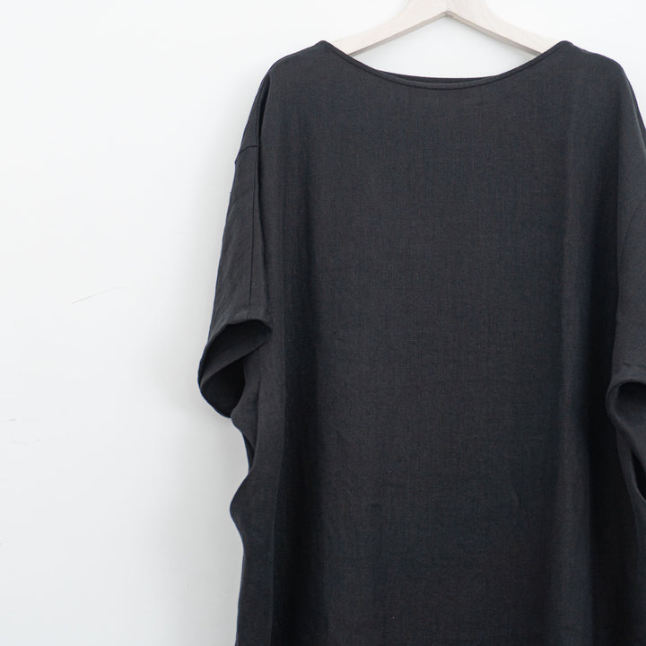 evam eva/　linen dolman one-piece E251T229