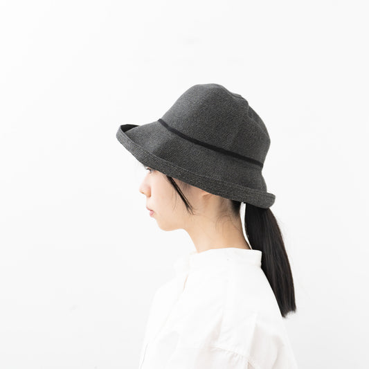 2026SS mature ha.｜WP paper braid light hat wide MPB1-01W-Y