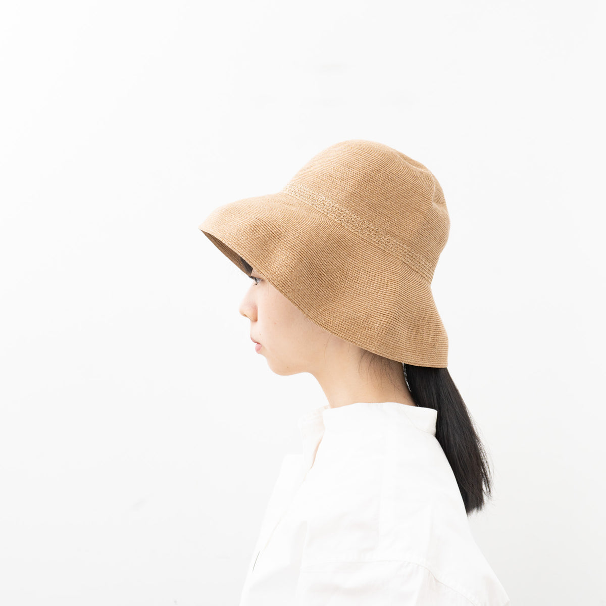 2026SS mature ha.｜WP paper braid hat switch wide MPB1-02W-D