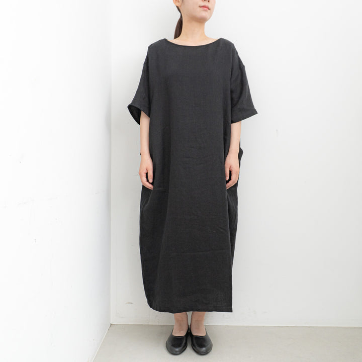 evam eva/　linen dolman one-piece E251T229