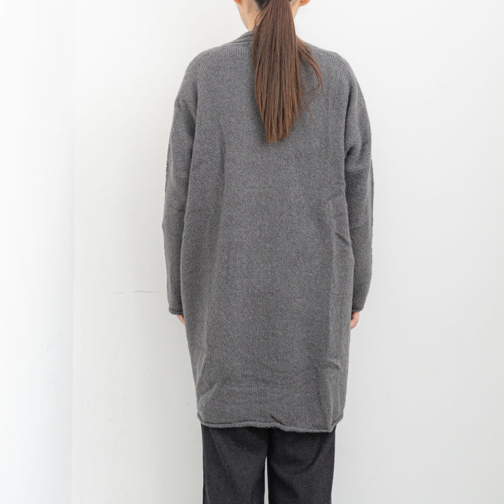 evam eva/　alpaca wool robe E233K144