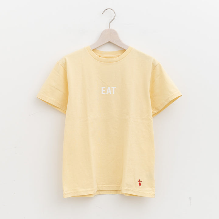 SUNSHINE CLOUD｜UNISEX　grown in the sun Tシャツ EAT-RICE col.lemon