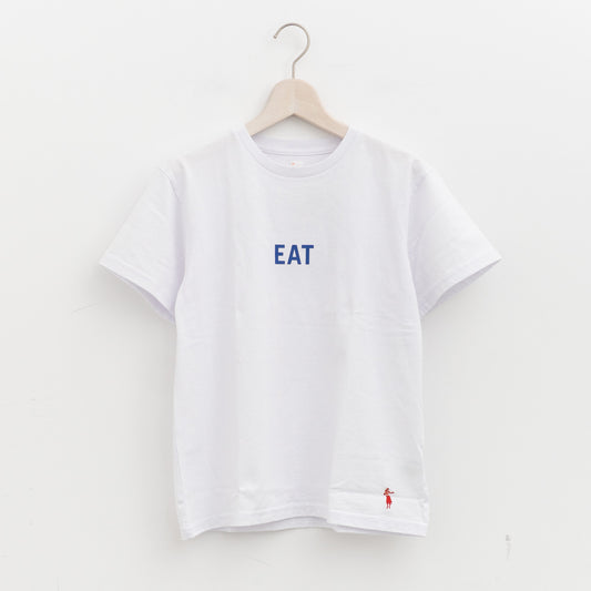 SUNSHINE CLOUD｜UNISEX　grown in the sun Tシャツ EAT-RICE col.white