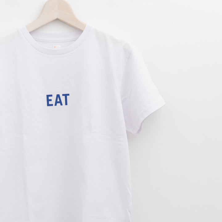 SUNSHINE CLOUD｜UNISEX　grown in the sun Tシャツ EAT-RICE col.white