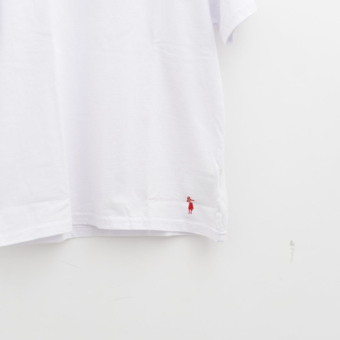 SUNSHINE CLOUD｜UNISEX　grown in the sun Tシャツ EAT-RICE col.white