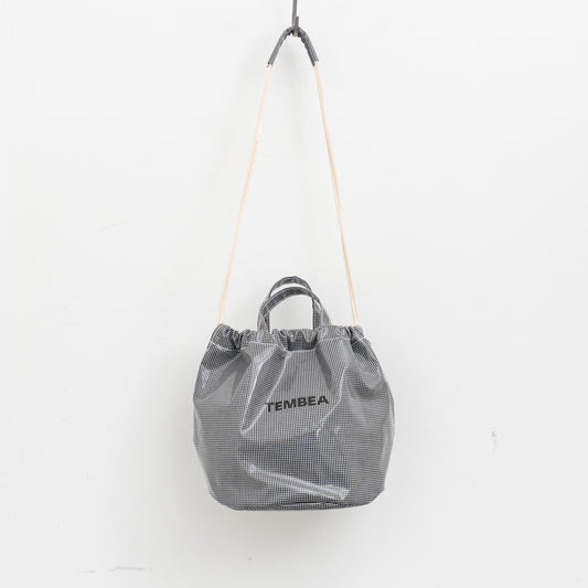 TEMBEA｜GAME POUCH LARGE（GINGHAM SMALL BLACK）