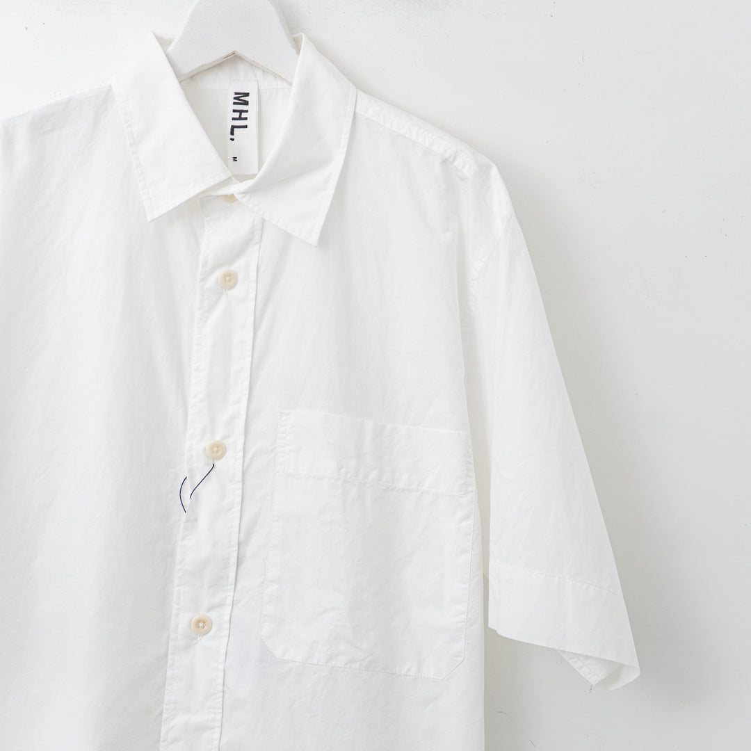 MHL. /MEN　COTTON RAMIE POPLIN 5965150517-suomi