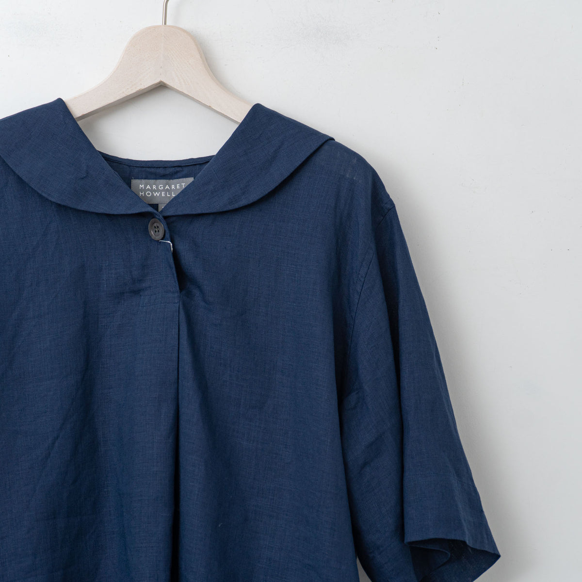 MARGARET HOWELL｜WOMEN　LINEN VOILE 5785152004-suomi（114.dark blue）