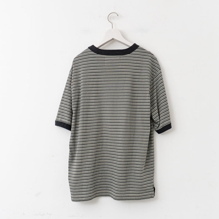 MHL. /MEN　 COTTON LINEN STRIPE JERSEY 5965166511